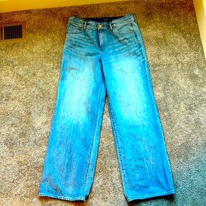 Express Women’s Size 12R Conscious Edit Wide Leg High Rise Denim